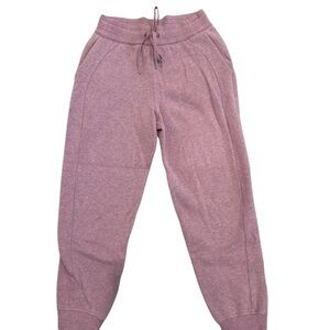 Lululemon Mauve Scuba Joggers 7/8